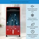 Охолоджувач повітря OneConcept CTR-1 Червоний (10029735) - зображення 2