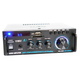Підсилювач звуку UKC А3 USB, SD CARD, FM, AUX, 2CH - зображення 1