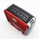 Радіоприймач акумуляторний з Bluetooth, MP3 та ліхтариком, Golon RX-BT455S AM / Портативне радіо - зображення 4