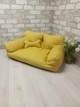 Безкаркасний диван для собак, лежак для тварин, котиків, пуф Animals_joy S 50*35 см (005) - изображение 4