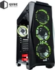Корпус QUBE Flame-RGB Black (FLAME_FCNU3) - зображення 8