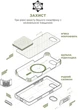 Чехол для смартфона ArmorStandart ICON2 MagSafe для Apple iPhone 17e/16e Copper Green (ARM83971) - изображение 6