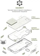 Чехол для смартфона ArmorStandart ICON2 Case для Apple iPhone 17e/16e Copper Green (ARM83967) - изображение 6