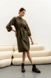 Сукня 2097,5434 Seventeen Хакі XXL/3XL (2097.5434) - зображення 1