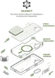 Чехол для смартфона ArmorStandart ICON2 MagCase для Apple iPhone 17 Light Moss (ARM89580) - изображение 6