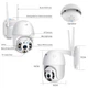 IP WiFi PTZ Камера видеонаблюдения поворотная с дотатком V720 White - изображение 2