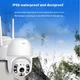 IP WiFi PTZ Камера видеонаблюдения поворотная с дотатком V720 White - изображение 6