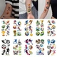 Набір дитячих тимчасових тату "Футбол №1" football-tattoo-mini-set- 10 штук по 12*7 см - зображення 1