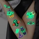 Набір дитячих тимчасових тату "Halloween glow" kids-tatto-halloween-glow-set-1 - зображення 4