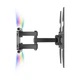 Кріплення для телевізора KIVI ALUMIGLOW TV MOUNT настінний кронштейн 37-80" - зображення 5