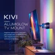 Кріплення для телевізора KIVI ALUMIGLOW TV MOUNT настінний кронштейн 37-80" - зображення 14
