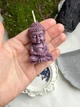 Свічка "Buddha" з пчелиного воску у фіолетовому кольорі ELBET - зображення 2