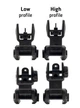 Механічні прицільні DLG-166 LOW PROFILE POLYMER SIGHT SET - изображение 5