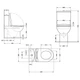 Унітаз підлоговий Qtap Evia Ultra Quiet 630×350×795 мм з сидінням Soft-close, White QTEVI27W49258 - зображення 2