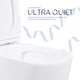 Унитаз напольный Qtap Aquarius Ultra Quiet 620×355×790 мм с сиденьем Soft-close, White QTAQAW27W49262 - изображение 5
