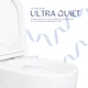 Унітаз підлоговий Qtap Evia Ultra Quiet 630×350×795 мм з сидінням Soft-close, White QTEVI27W49258 - зображення 5