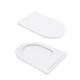 Унітаз підлоговий Qtap Evia Ultra Quiet 630×350×795 мм з сидінням Soft-close, White QTEVI27W49258 - зображення 8