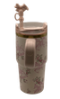 Термос термочашка Stanley Quencher H2.0 Tumbler з нержавіючої сталі 0,59 л LoveShackFancy Floral Ribbon Pink KT6007864 - зображення 8