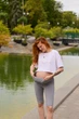 Велосипедки для беременных Izmir XXL Lullababe серый - изображение 4