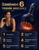 Антицеллюлитный массажер для тела шеи ног Вакуумный массаж с прогревом массаж для спины беспроводной массажер для спины антистресс портативный - изображение 2