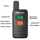 Мини-рация Комплект 2шт Btonera T1 Mini PMR 446 для кемпинга и отдыха Профессиональное средство связи в ресторанах, кафе, отелях 1050 мАч - изображение 2