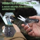 Мультитул NexTool Mini Sailor (Scissors Version) NE20237 10 в 1 складной мини инструмент универсальный карманный с ножницами ножом плоскогубцами отвертками EDC разборный для повседневного использования путешествий ремонта - изображение 4