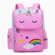 Школьный рюкзак с единорогом для девочек розовый Unicorn портфель детский 1-3 класс - изображение 2