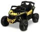 Pojazd akumulatorowy buggy Toyz Maverick Yellow (5908310399669) - obraz 1
