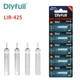 Аккумуляторная батарейка LIR425 3.7V (перезаряжаемая) Dlyfull – для электронных поплавков и LED устройств - изображение 2