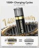 Акумулятор ORICO Ener-G AA USB 900мА·год, 1.5В, Lithium Ion, комплект 8шт - зображення 3