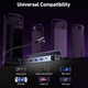Док-станция BENFEI для Steam Deck (OLED)/ROG Ally/Legion Go, 6-в-1 HDMI 4K@60Hz, Gigabit Ethernet, 1xUSB C, 2X USB 3.0, USB-C PD 100 Вт - изображение 6