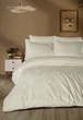 Комплект постельного белья Saheser Delux Jacquard 300 TC 200х220 см Celesta Krem - изображение 1