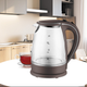 Електрочайник 1,7л 2000W скло (диск) MR-064-BROWN Maestro - изображение 3