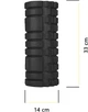 Массажный ролик Cornix EVA 33 x 14 см XR-0029 Black - изображение 6