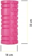 Массажный ролик Cornix EVA 33 x 14 см XR-0031 Pink - изображение 8