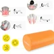 Массажный ролик Cornix EVA+ 30 x 15 см (валик, роллер) Orange (XR-0297) - изображение 3