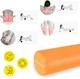 Массажный ролик Cornix EVA+ 60 x 15 см (валик, роллер) Orange (XR-0307) - изображение 3