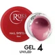 Builder Gel ROKS 15 мл №4 Темний рожевий - изображение 2