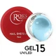 Builder Gel ROKS 15 мл №15 Світлоблакитний - изображение 1