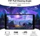 Портативный сенсорный монитор Wisecoco RX75959 7" FHD 1080P — компактный игровой дисплей для PS5, Xbox, Switch, ноутбука - изображение 5