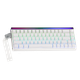 Ігрова магнітна клавіатура AULA HERO 68 HE / Magnetic Hall Effect / Meteor Magnetic Switch / 8000 Г / RGB / White / Білий - изображение 3