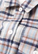 Сорочка жіноча Mango в клітинку утеплена оверсайз розмір XS-S - изображение 15