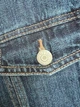 Жіноча джинсова куртка Old Navy Denim Boyfriend Jacket синя розмір M - изображение 2