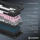 Клавіатура GamePro MK160 QLAB Sakura Switch Black (MK160-B-QS-PRO) - зображення 5