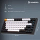Клавіатура GamePro MK160 QLAB Sakura Switch Black (MK160-B-QS-PRO) - зображення 14
