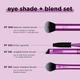 Набір пензлів для макіяжу очей Real Techniques Eye Shade + Blend - изображение 3