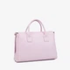 Сумка женская кожаная тоут большая Regina Notte Tote 4286 Светло-розовый - изображение 3
