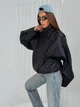 Куртка женская из экокожи черная 42-50 р5041.М544.1 - изображение 8