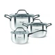Набір каструль Ringel Elegance RG-6008 1,3 л/2,7 л/5,3 л 6 предметів - зображення 1