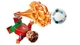 Конструктор LEGO Editions Football Криштиану Роналду – лучшие моменты футбольных матчей (43012) - изображение 6